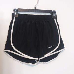 Nike Dri Fit Lined Black Athletic Shorts